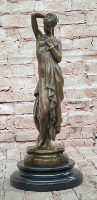 PHRYNE by Pradier - Hot Cast Bronze Antique Reproduction Sculpture Statue Nude Figure