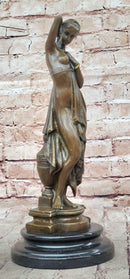 PHRYNE by Pradier - Hot Cast Bronze Antique Reproduction Sculpture Statue Nude Figure