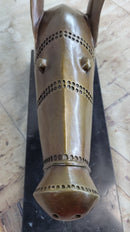 Pablo Picasso Donkey Bronze Sculpture on Marble Base 10" x 18"