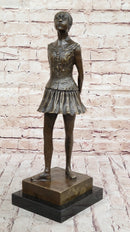 The Little Fourteen Year Old Dancer by Edgar Degas Bronze