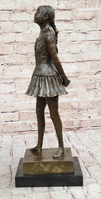 The Little Fourteen Year Old Dancer by Edgar Degas Bronze
