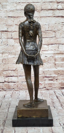 The Little Fourteen Year Old Dancer by Edgar Degas Bronze