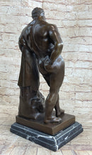 Farnese Hercules by Glykon Ancient Greek Bronze 19" x 10"