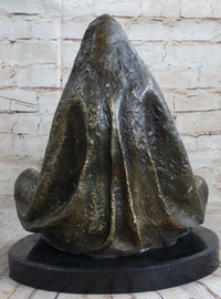 Native American Indian Shaman Medicine Man Bronze Sculpture