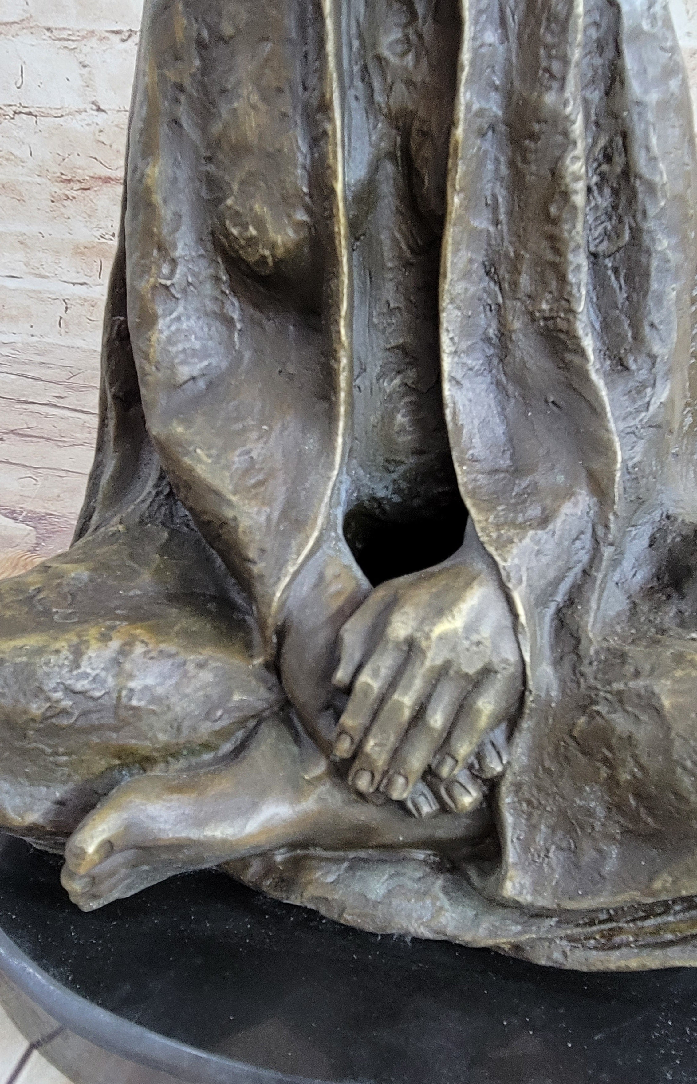 Native American Indian Shaman Medicine Man Bronze Sculpture