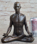 Lotus Pose Yoga Teacher Yogi Hot Cast Bronze 9" x 7"
