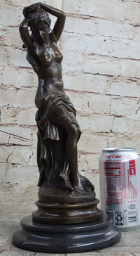 Art Nouveau Sexy Maiden Classic Bronze Artwork Hot Cast
