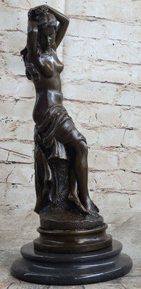 Art Nouveau Sexy Maiden Classic Bronze Artwork Hot Cast