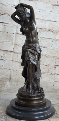 Art Nouveau Sexy Maiden Classic Bronze Artwork Hot Cast