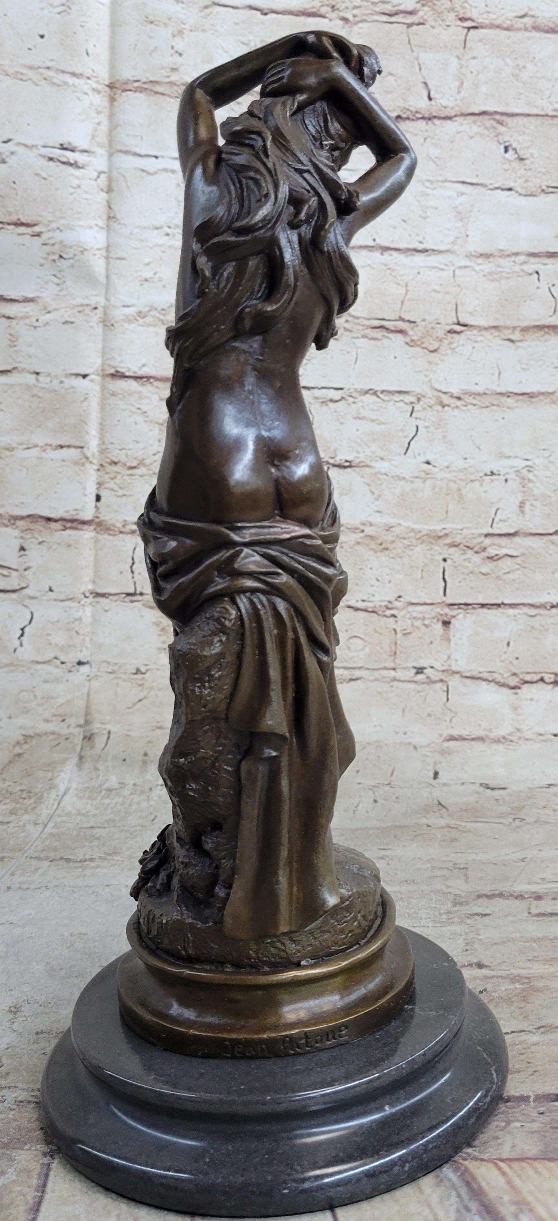 Art Nouveau Sexy Maiden Classic Bronze Artwork Hot Cast