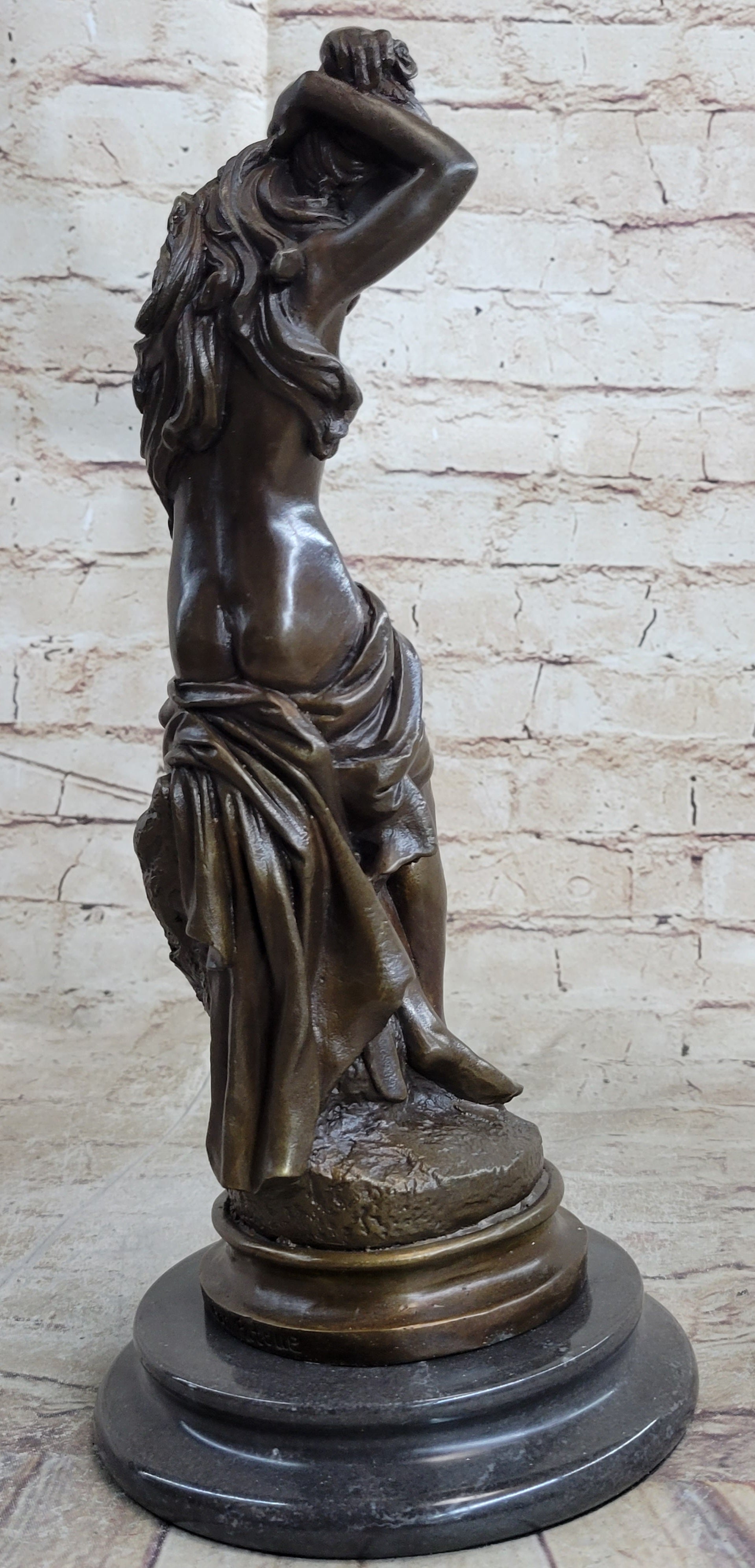 Art Nouveau Sexy Maiden Classic Bronze Artwork Hot Cast