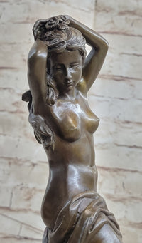 Art Nouveau Sexy Maiden Classic Bronze Artwork Hot Cast