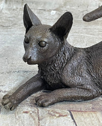 Signed Original Siamese Cat Bronze Sculpture Hot CAST