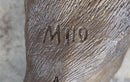 Hot Cast Bronze Shar Pei Dog Sculpture Art