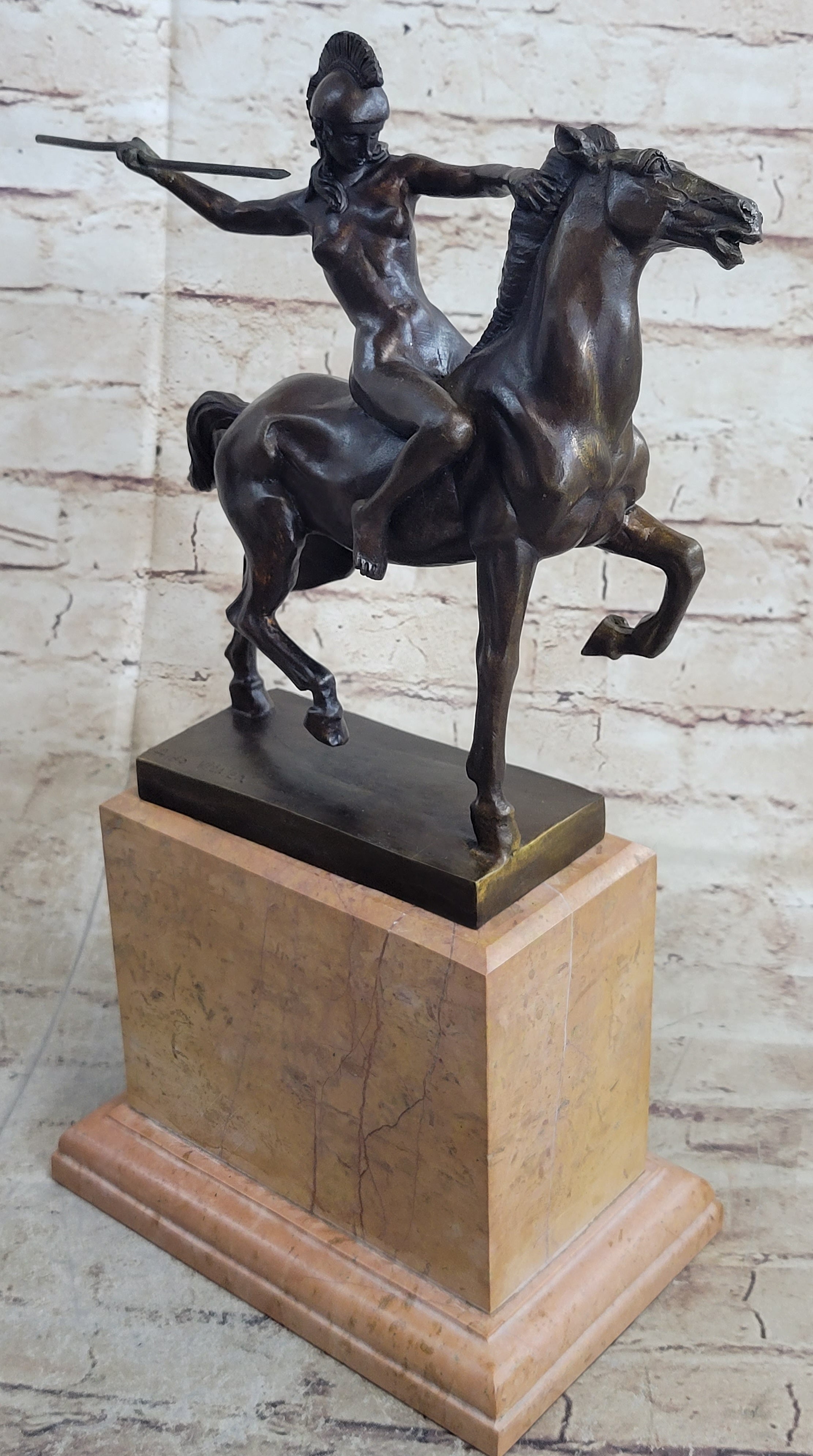 Hippolyta Bronze Sculpture 15.5" x 10"