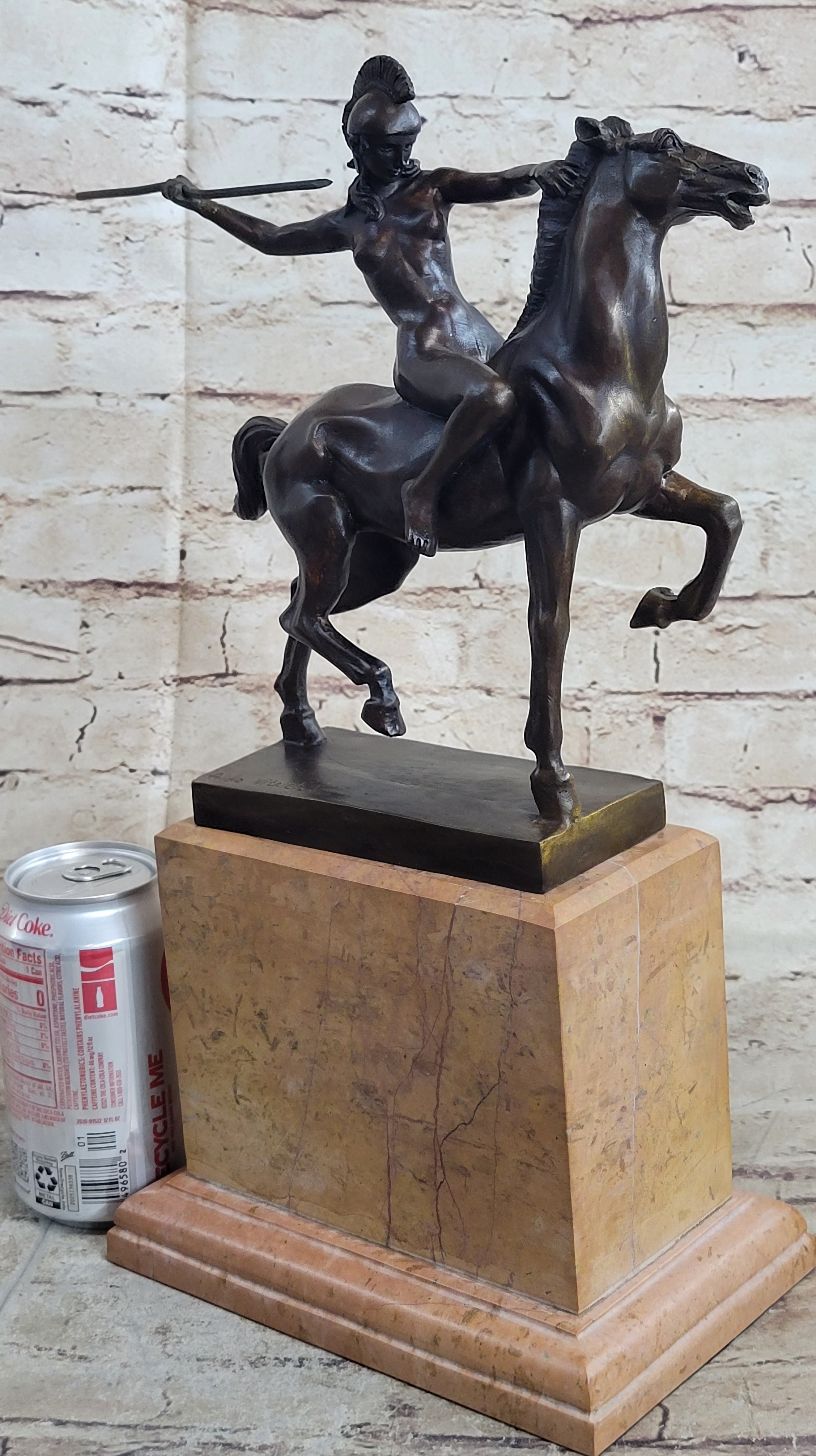 Hippolyta Bronze Sculpture 15.5" x 10"