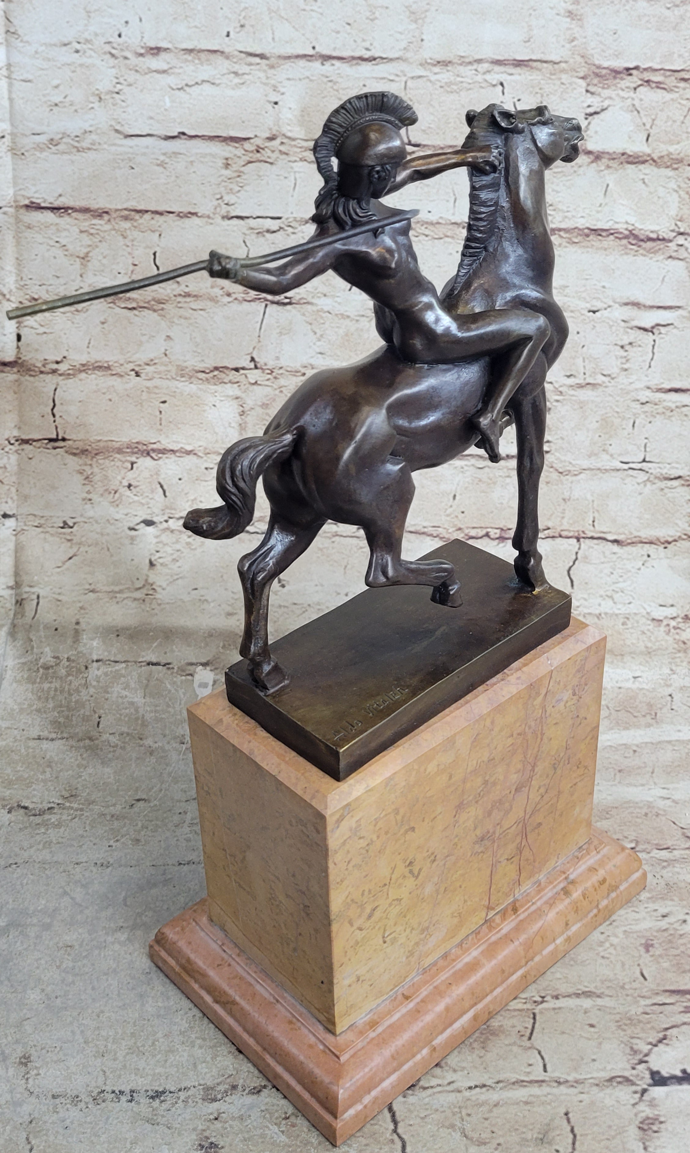 Hippolyta Bronze Sculpture 15.5" x 10"