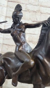 Hippolyta Bronze Sculpture 15.5" x 10"