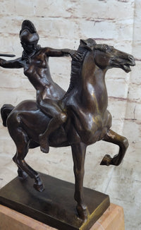 Hippolyta Bronze Sculpture 15.5" x 10"