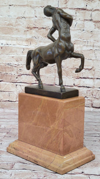 Centaur Greek Bronze Mythological Horse Man 15.5" x 8"