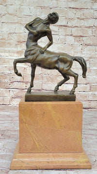 Centaur Greek Bronze Mythological Horse Man 15.5" x 8"