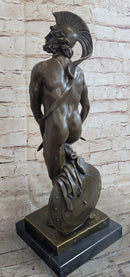 Greek Warrior Hero Achilles Hercules Odysseus Bronze Sculpture