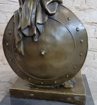 Greek Warrior Hero Achilles Hercules Odysseus Bronze Sculpture