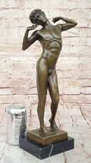 Bronze Male Nude – Classical Greco-Roman Style