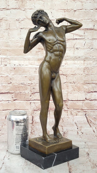 Bronze Male Nude – Classical Greco-Roman Style