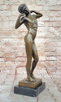 Bronze Male Nude – Classical Greco-Roman Style