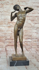 Bronze Male Nude – Classical Greco-Roman Style