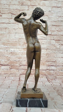 Bronze Male Nude – Classical Greco-Roman Style