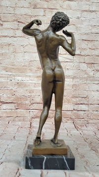 Bronze Male Nude – Classical Greco-Roman Style