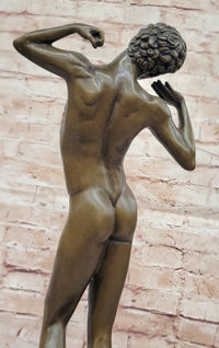 Bronze Male Nude – Classical Greco-Roman Style