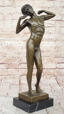 Bronze Male Nude – Classical Greco-Roman Style
