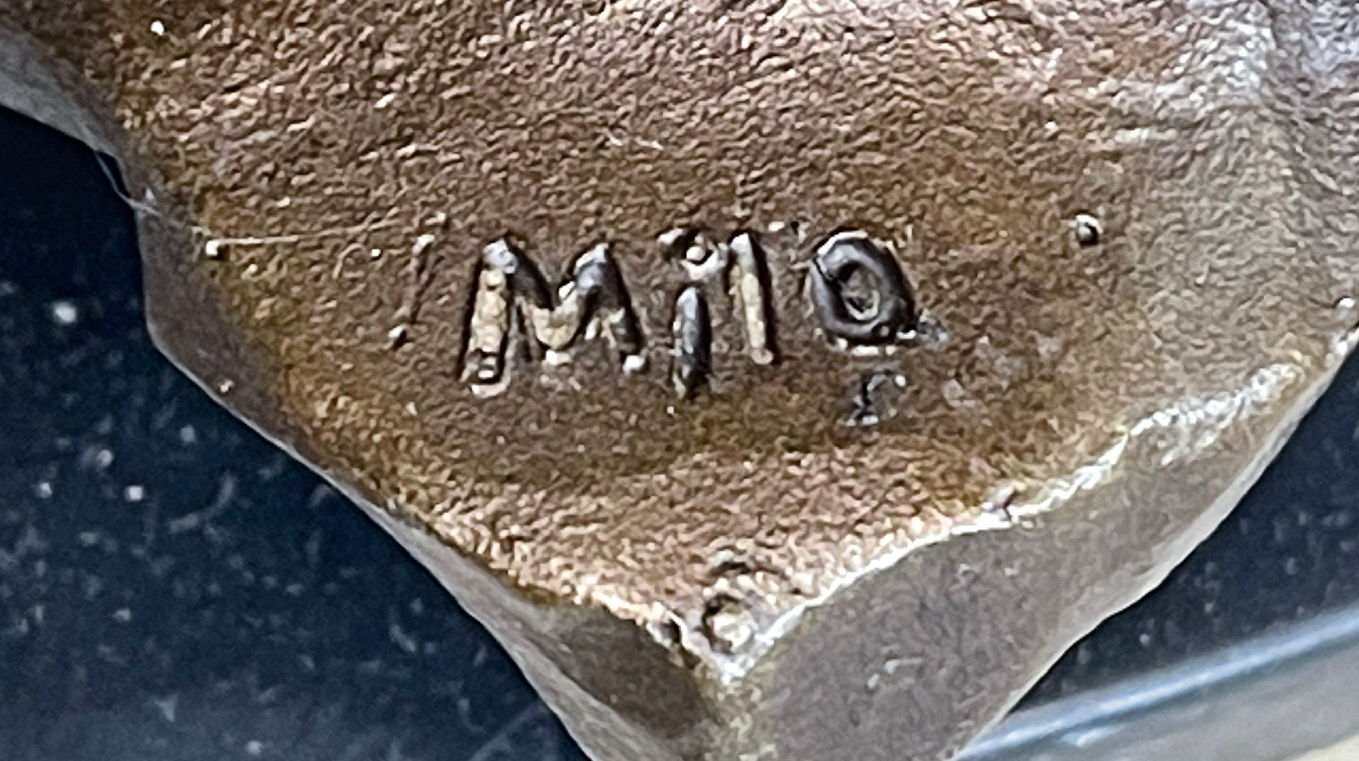 Bronze Bear and Cub Sculpture on Marble Base