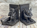 Gargoyles Bookends Bronze Sculpture Mythical Art