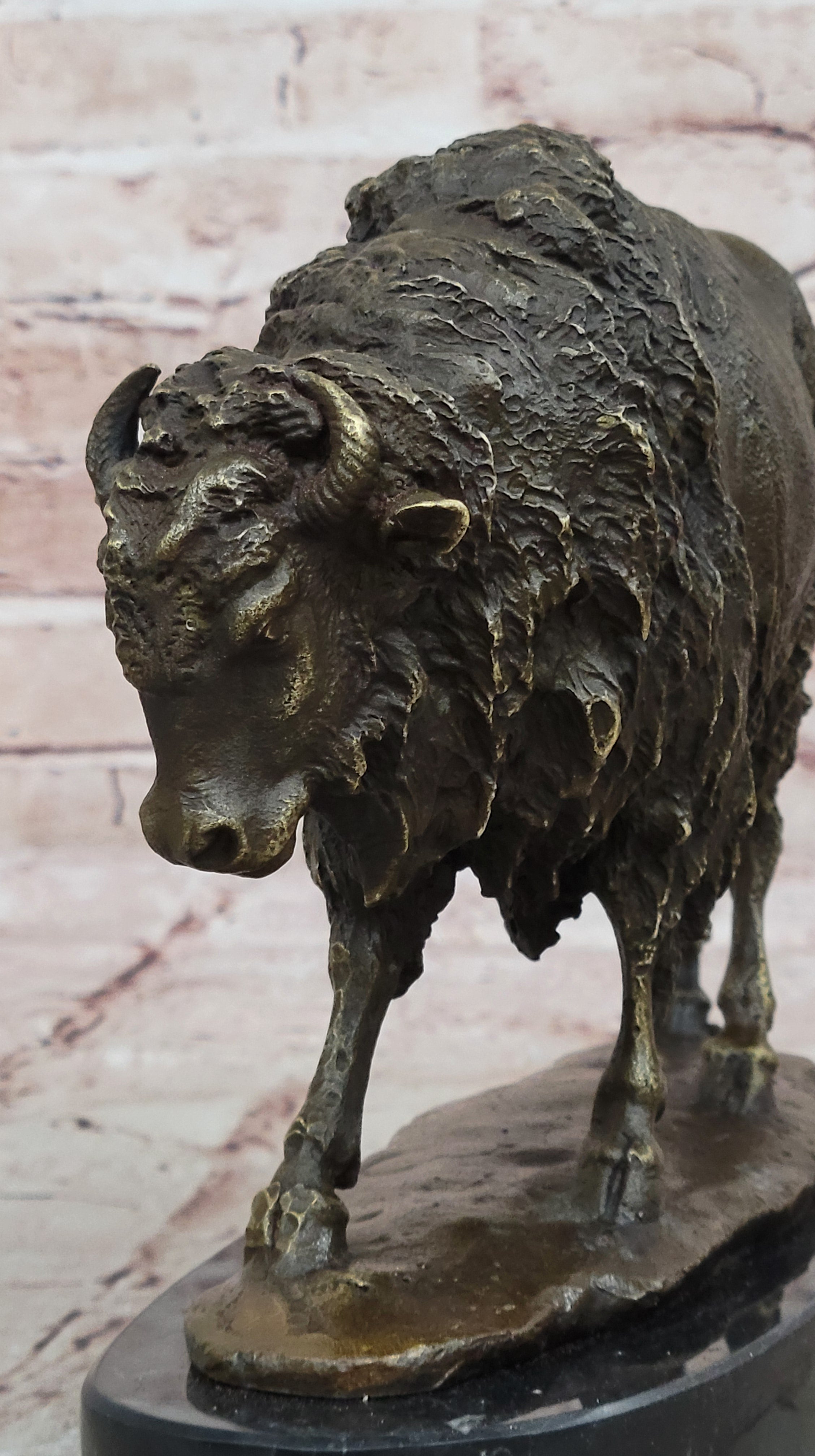 Bronze American Bison Buffalo by Kauba