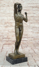 The Age of Bronze Auguste Rodin Hot Cast Sculpture Statue Nude Male Figure Art