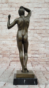 The Age of Bronze Auguste Rodin Hot Cast Sculpture Statue Nude Male Figure Art