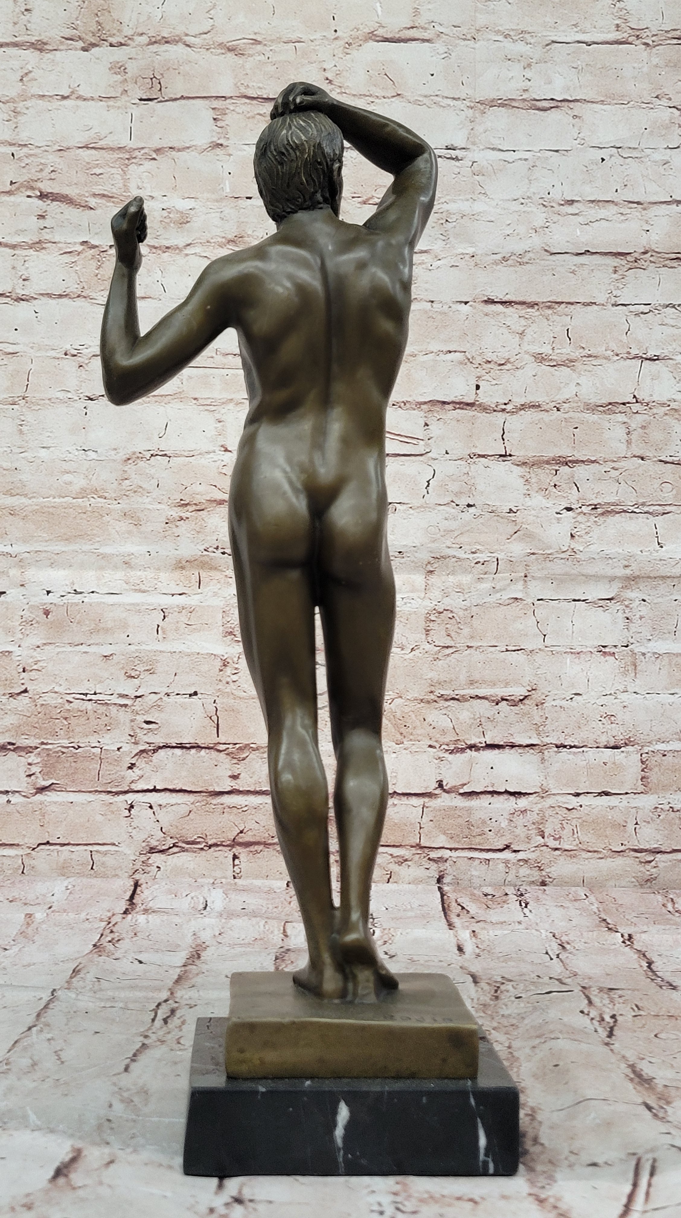 The Age of Bronze Auguste Rodin Hot Cast Sculpture Statue Nude Male Figure Art