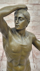 The Age of Bronze Auguste Rodin Hot Cast Sculpture Statue Nude Male Figure Art