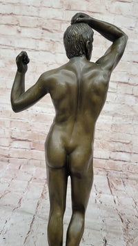 The Age of Bronze Auguste Rodin Hot Cast Sculpture Statue Nude Male Figure Art