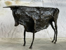 Picasso Bronze Bull Sculpture Abstract Cubism 6" x 10"