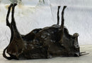 Picasso Bronze Bull Sculpture Abstract Cubism 6" x 10"