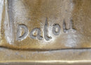 Dino Decarlo Greek Woman Female Figure Bronze Sculpture