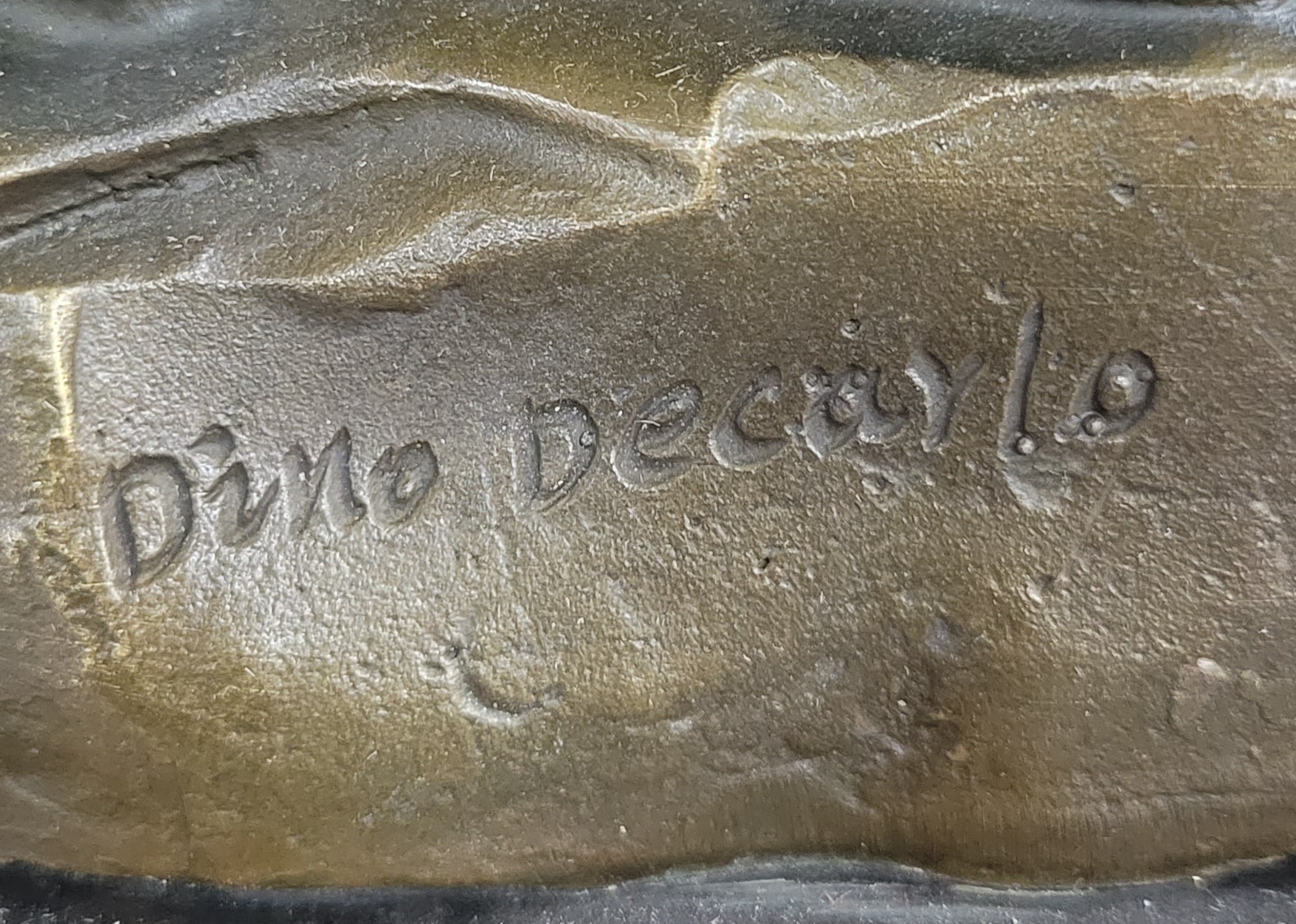 Medieval King Arthur Hot Cast Bronze Sculpture on Marble Base