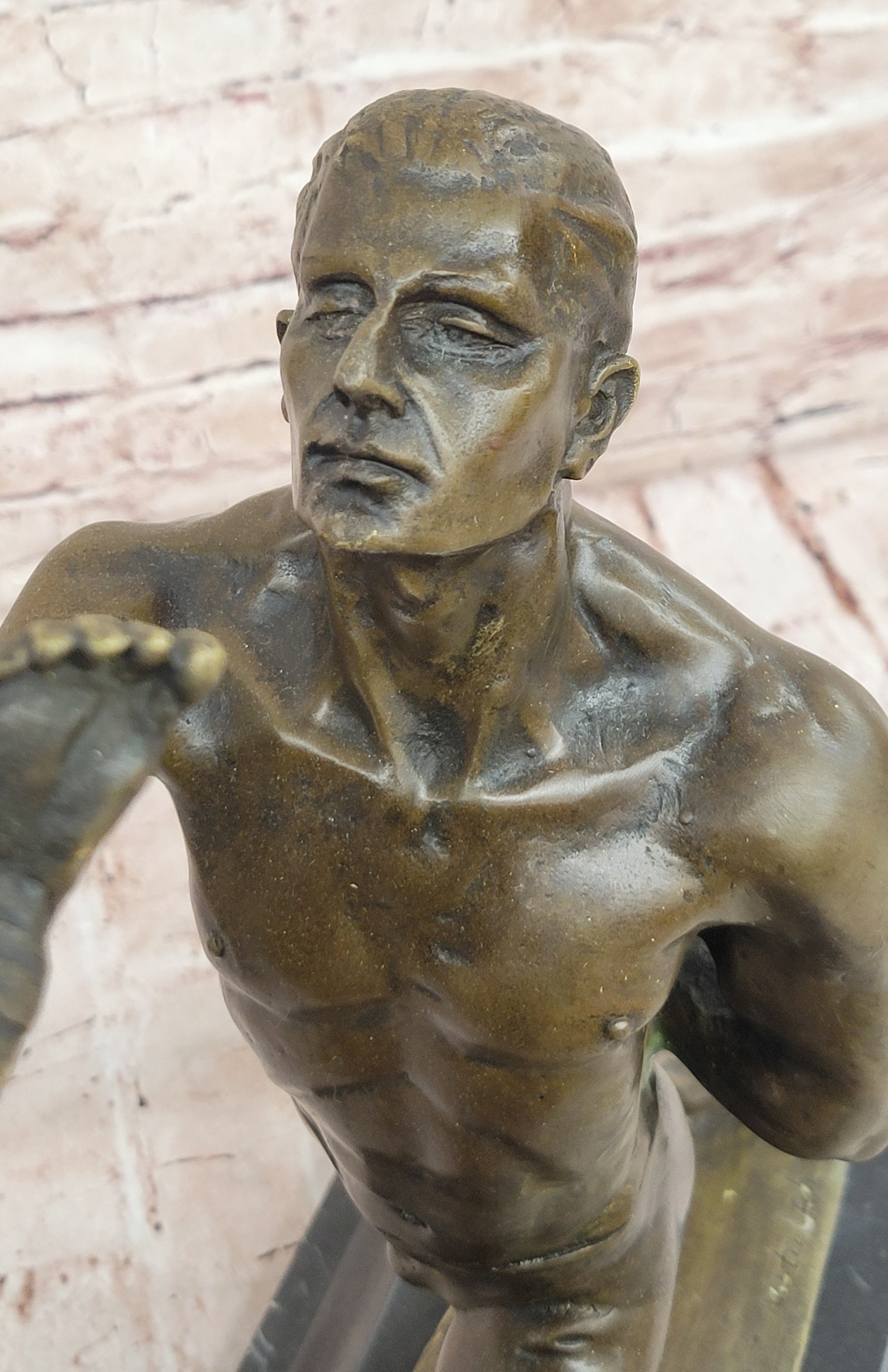 Bronze Dancing Couple Sculpture – Elegant Romantic Dance