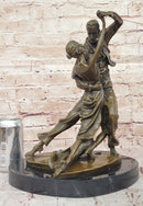 Bronze Ballroom Dance Couple Sculpture – Romantic Art