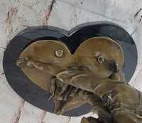 Bronze Ballroom Dance Couple Sculpture – Romantic Art